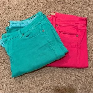 Paige Colored Denim Bundle